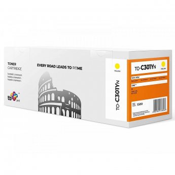 TB Print Toner for OKI C301 TO-C301YN YE 100% new