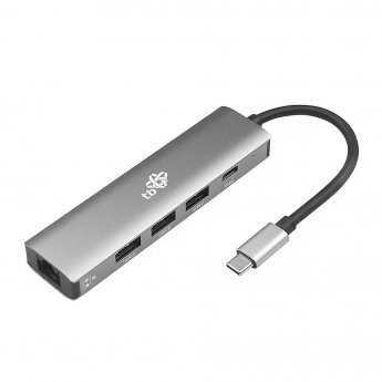 TB USB C Adapter RJ-45, USB C, USB A x3