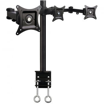 Techly Desk mount for 3 monitors, 13-24"