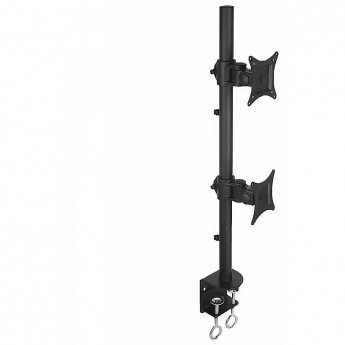 Techly Desk Stand for 2 Monitors, 13-27"