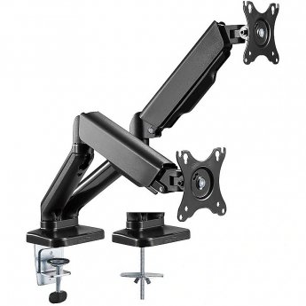 Techly Double Monitor Desk Mount, 17-32"