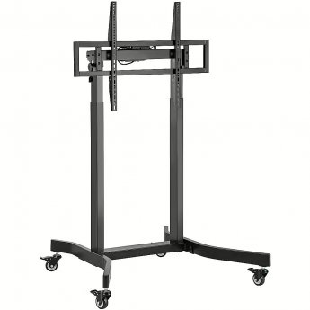 Techly Motorized TV Stand with Adjustable Height, 55-100"