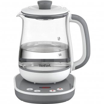 Tefal BJ551B10, Tastea Kettle, Grey/White