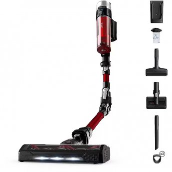 Tefal X-Force Flex 9.60 Animal Care 18V, Black/Red