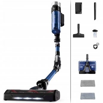 Tefal X-Force Flex 9.60 Aqua 18V, Blue/Black