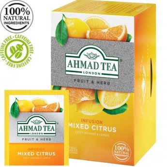 Tēja AHMAD Alu  MIXED CITRUS, 20 maisiņi x 2 g paciņā
