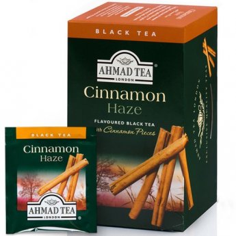 Tēja AHMAD FRUIT CINNAMON HAZE, 20 x 2 g maisiņi paciņā