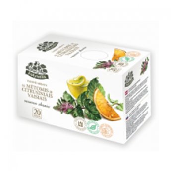 Tēja ŽOLYNĖLIS augļu tēja "Summer Taste" ar āboliem un dzērvenēm, 50 g (2,5 g x 20 gab.)