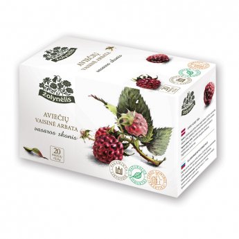 Tēja ŽOLYNĖLIS augļu tēja "Summer Taste" ar avenēm, 50g (2,5g x 20gab)