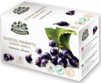 Tēja ŽOLYNĖLIS, augļu tēja "Summer Taste" ar upenēm, 50 g (2,5 g x 20)