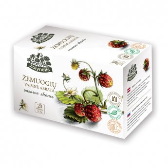 Tēja ŽOLYNĖLIS augļu tēja "Summer Taste"ar meža zemenēm, 50g (2,5g x 20gab)