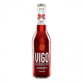 Tējas dzēriens atsvaidzinošs VIGO Kombucha, Acai, gāzēts, 0.33l