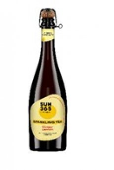 Tējas dzēriens SUN365 Ingvers Citrons, gāzēts, stiklā, 0.75l (DEP)