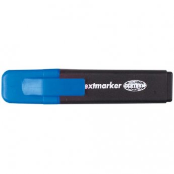 Teksta marķieris, slīps serdenis, līnijas platums 1‒5 mm, krāsa ziļa, fluorescenta