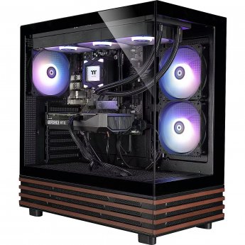 Thermaltake FTW A-Line LCS 5060Ti D5, gaming PC black/transparent, Windows 11 Home