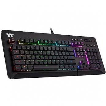 Thermaltake Gaming keyboard eSports Level 20 GT RGB Black Cherry MX Silver