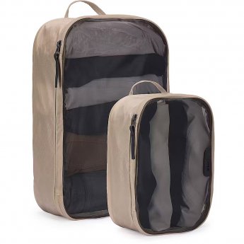 Thule | Packing Cube Set, 1x Medium, 1x Small | Packing Cube | Gentle Beige