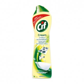 Tīrīšanas līdzeklis CIF Cream Lemon, 500 ml