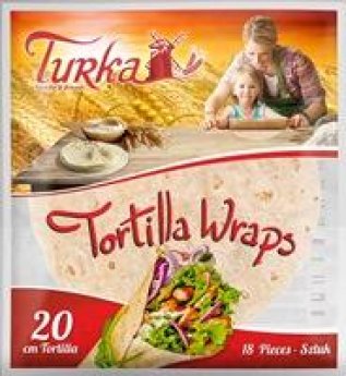 Tortilla TURKA 20 cm, 18 gab., 720g