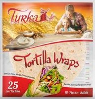 Tortilla TURKA 25 cm, 18 gab., 900g