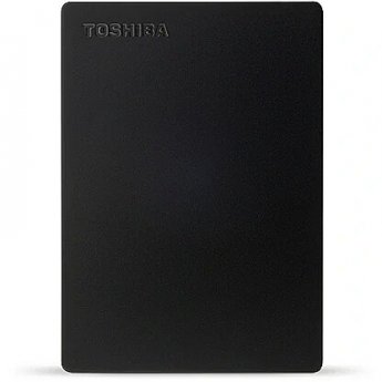 Toshiba Canvio Slim, 1TB, Black & White