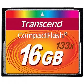 Transcend 133x, 16GB, Compact Flash Card