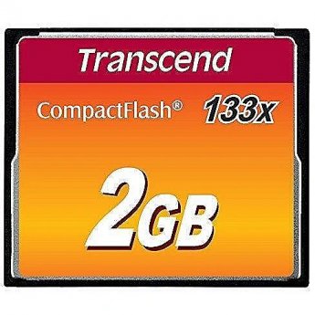 Transcend 133x, 2GB, Compact Flash Card