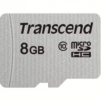 Transcend 300S, microSDHC, 8GB, Class 10