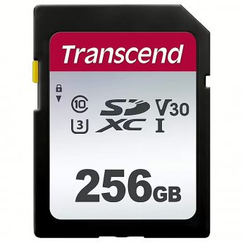 Transcend 300S, SDXC, 256GB, UHS-I, U3, V30