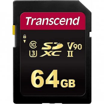 Transcend 700S, SDXC, 64GB, UHS-II, U3, V30