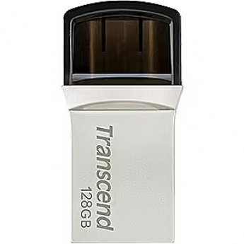 Transcend JetFlash 890, 128GB, Silver