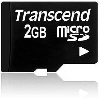 Transcend MicroSDHC, 2GB