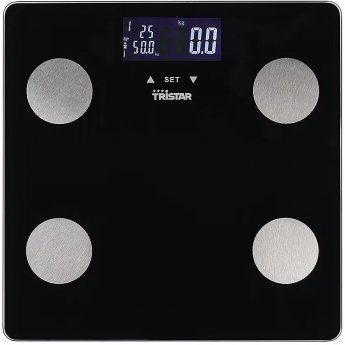 Tristar Personal Scale | WG-2442 | Maximum weight (capacity) 150 kg | Accuracy 100 g | Body Mass Index (BMI) measuring | Black