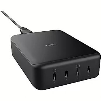 Trust Lādētājs Trust Maxo 240W GaN 4-port USB-C Desk Charger