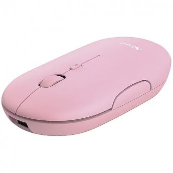 Trust Puck, Wireless (Rechargeable), Pink