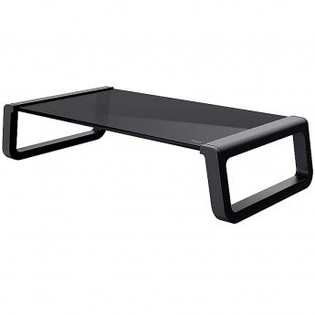 Trust Tempered glass monitor stand Monta, Black