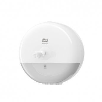 Tualetes papīra turētājs TORK Smartone Mini 219 x 219 x 156 mm, baltā krāsā