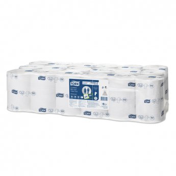Tualetes papīrs TORK Advanced Mid-Size T7, bezserdeņa, 2 sl., 9.3 cm x 103.5 m, baltā krāsā, 36 gab./iepak.
