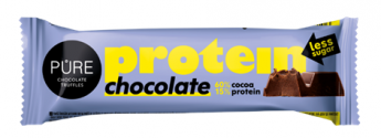 Tumšās šokolādes proteīna batoniņš 40g PURE