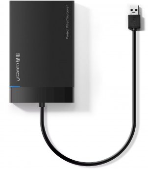 Ugreen 30847 HDD/SSD Enclosure 2.5" USB 3.2 Gen 1 / black