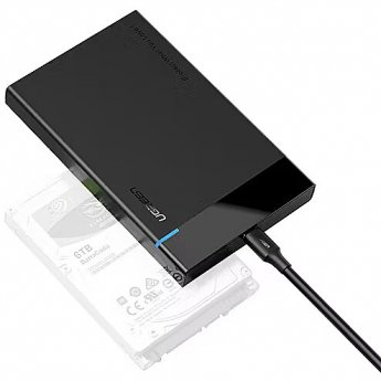 Ugreen Externes Festpllattengehäuse für 2,5-Zoll HDD/SSD