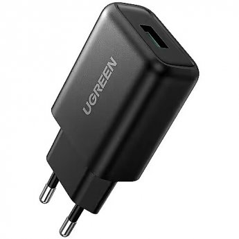 Ugreen Ladegerät USB-A QC 3.0 18W Adapter schwarz