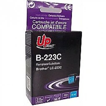 Uprint  Tintes kārtridžs UPrint Brother B-223C Cyan