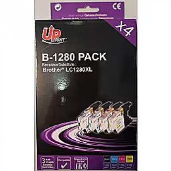 Uprint Brother LC-1280 4PACK BK/ C/ M/ Y