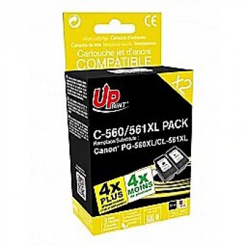 Uprint Canon Pack 560/561XL 22 ml (Bk) + 18 ml (Cl) PG-560XL/CL-561XL