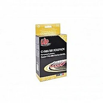 Uprint Canon PG580XXL/CLI-581XXL 5PACK 2BK+C+M+Y