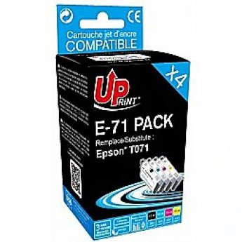 Uprint E-71 BK/ C/ M/ Y 4 Pack