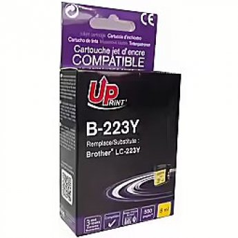 Uprint Tintes kārtridžs UPrint Brother B-223Y Yellow