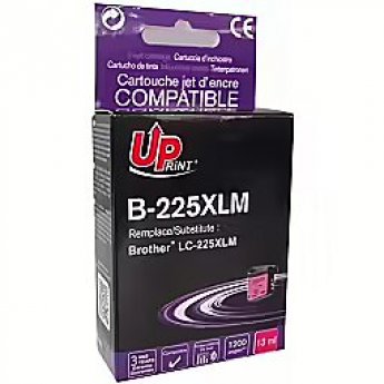 Uprint Tintes kārtridžs UPrint Brother B-225XLM Magenta