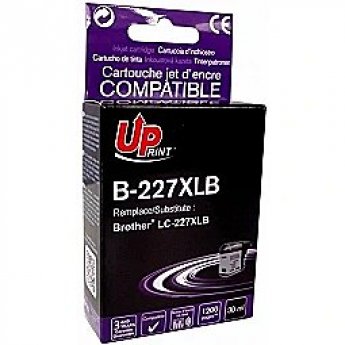 Uprint Tintes kārtridžs UPrint Brother B-227XLB Black